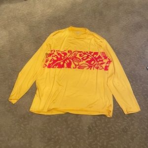 Patagonia Yellow/Red Swim Shirt men’s XL